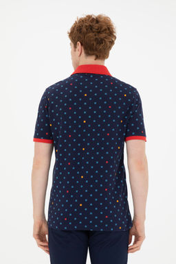 Мужская шафрановая футболка - U.s. polo assn фото 5