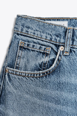 HIGH-WAIST TRF BARREL JEANS - Zara фото 10