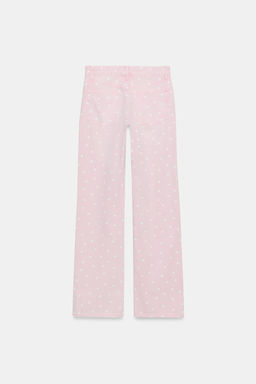 JEANS TRF WIDE LEG TIRO BAJO LUNARES / ?nico - Zara фото 6