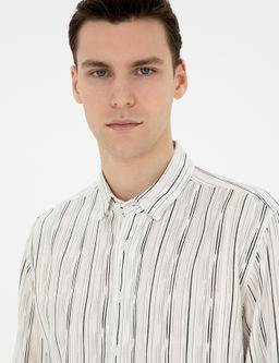 Рубашка Pierre Cardin Slim Fit черная