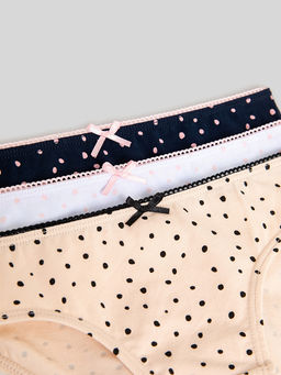 ACOOLA / Трусы детские для девочек 3шт Enrica ассорти фото 3