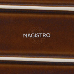 Блюдо Magistro Garland, 24×13.7×2.7 см, овальное, фарфор, синее