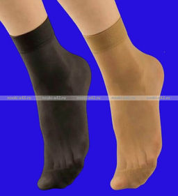 Цена за 10 пар. Носки капрон женские черные