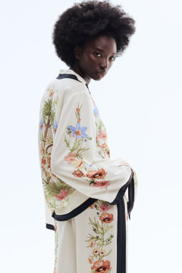 Pantal?n estampado en lyocell - H&m фото 3