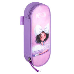 Пенал школьный Феникс+, арт.71971/ 30 БАЛЕРИНА С БАНТОМ (без наполнения, 20.5х7.5х4 см, микрофибра н