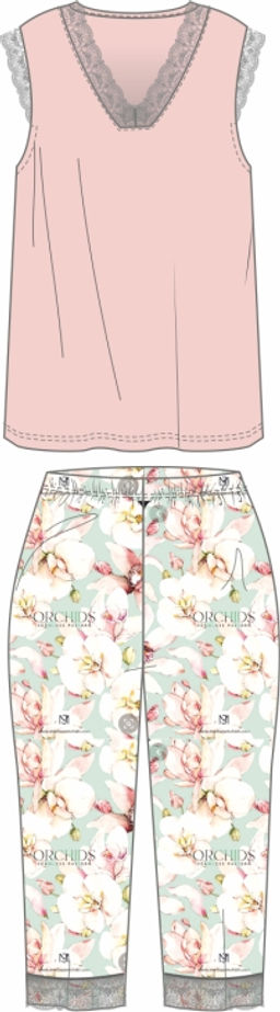 ПИЖАМА ЖЕНСКАЯ арт. 4502W-80114.1S-951 - Almando melado фото 2