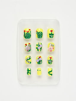 Детские накладные ногти «Мишка», 12 шт.