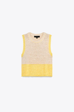 KNIT CROP TOP - Zara фото 7
