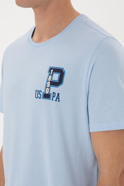 Erkek Bisiklet Yaka A__k Mavi Ti__rt Sepette S_rpriz _ndirim - U.s. polo assn фото 7