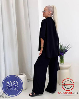 Летний брючный костюм двойка