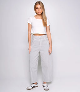 Джинсы #КТ7076, светло-серый