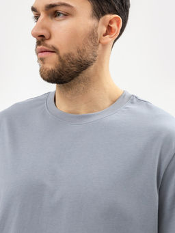 Футболка мужская в сером цвете сизый 111831 - Mark formelle фото 3