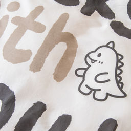 Комплект постельного белья на резинке Сатин Люкс KIDS 100% хлопок CDKR068 140*200*25 1.5 спальный наволочка