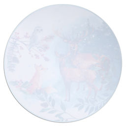 НАБОР ПОДСТАНОВОЧНЫХ САЛФЕТОК ЗИМНЯЯ СКАЗКА ИЗ 4 ШТ., ДИАМЕТР=38 СМ