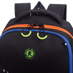 RB-651-10 Рюкзак школьный с картхолдером на держателе - Grizzly фото 6