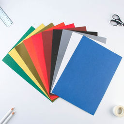 Картон цветной Енотик, формат А4, 10 листов, 10 цветов, немелованный односторонний, 180г золото+серебро в плёнке - Artfox study фото 2