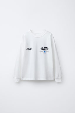 TEAR DROP PRINT T-SHIRT