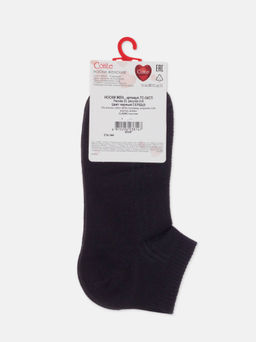 Цена за 2 пары. Носки Короткие CONTE Короткие хлопковые носки CLASSIC черный СЕРДЦЕ - Conte elegant фото 17
