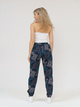 905 Брюки "Темно-синий/бирюза"