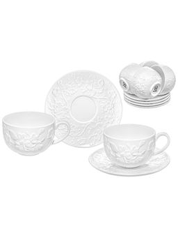 Чайный набор 12 пр. 300 мл 13*10*6,5 см Цветущая сакура, фарфор - Elan gallery фото 3