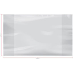 Цена за 30 шт. Обложка ПП 60мкм (SPP210.60 / PP 210.60 / 279458) 210*350мм, для дневника и тетради "ArtSpace"