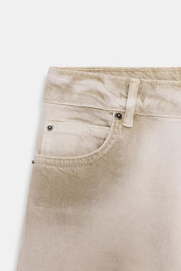 ZW COLLECTION FADED HIGH-WAIST JEANS - Zara фото 12