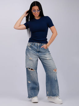 Футболка Скимс 3, трикотаж лапша - Малина фото 13