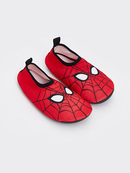 Spiderman Bask?l? Erkek ?ocuk Deniz Ayakkab?s?