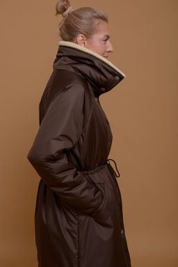 Утепленное пальто - N.u.d.e фото 3