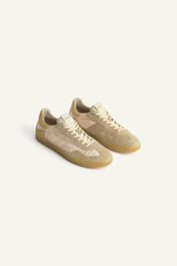 LTHR SNKRS / Beige - Zara фото 4