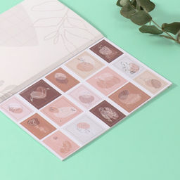 Наклейки в книжке «Одна линия», 3 фона, 20.7×14.2 см