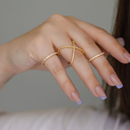 Кольцо Арт. 3V-3372-Y - MyGemma фото 2