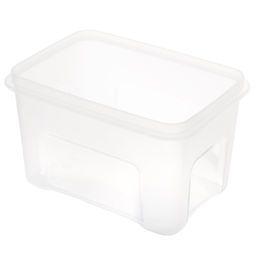 Контейнер для продуктов пластмассовый Fresh 1,1л, 16,5х11,6х9,5см, подходит для СВЧ (Россия) - Домашняя мода фото 4