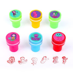 Цена за 2 шт. Печать цветная «Морские обитатели», набор 6 шт., МИКС