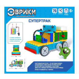 Электронный конструктор Супертрак, 76 деталей - Эврики фото 13