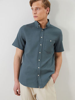 Regular Fit Poplin Erkek G?mlek