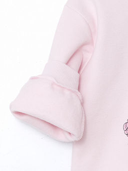 Bisiklet Yaka Lol Bask?l? K?z ?ocuk Sweatshirt - Waikiki фото 3