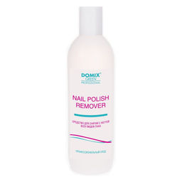 Domix Green Professional Средство для снятия всех видов лака с ацетоном / Nail Polish Remover with Acetone, 500 мл