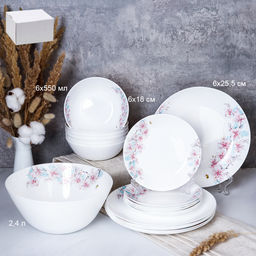 Тарелка 250 мм Евро / 19PCS-10072695 (23014) /уп 48/ Нежность