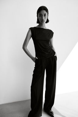 Top con escote barco - H&m фото 2