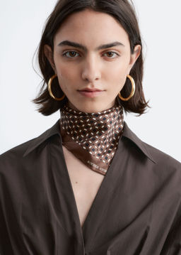 Camisa de algod?n con cintura ajustada - H&m фото 4
