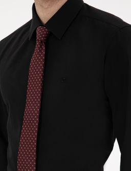 Siyah Slim Fit Uzun Kollu Basic G_mlek - Pierre cardin фото 7