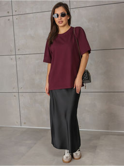 Футболка Базовая Шоколад женская - София фото 6