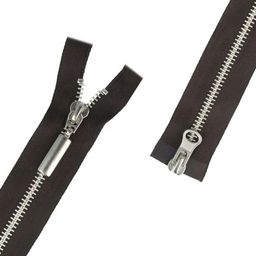 Молния Металл никель GM-852 двухзамковая 65 см Тип 5 10 шт разъёмная Gamma