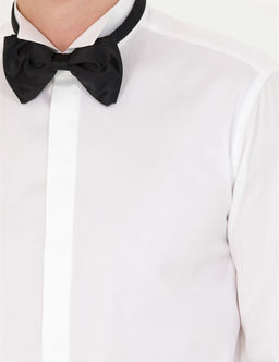 Beyaz Slim Fit Smokin G_mlek