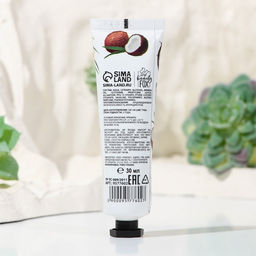 Цена за 3 шт. Крем для рук, питание, 30 мл, аромат кокоса, BEAUTY FOOD