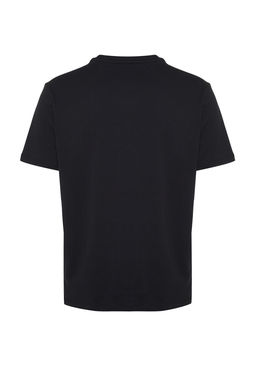 TRENDYOL MAN Siyah Regular/Normal Kesim Renk Bloklu %100 Pamuklu T-Shirt TMNSS24TS00076 - Trendyolmilla фото 13
