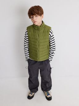 ACOOLA / Жилет (утепленный) детский для мальчиков Napus хаки