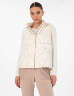 Ekru Regular Fit Yelek