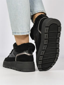 Кеды женские зимние теплые/ Ботинки зимние A120-4M - Piniolo фото 2